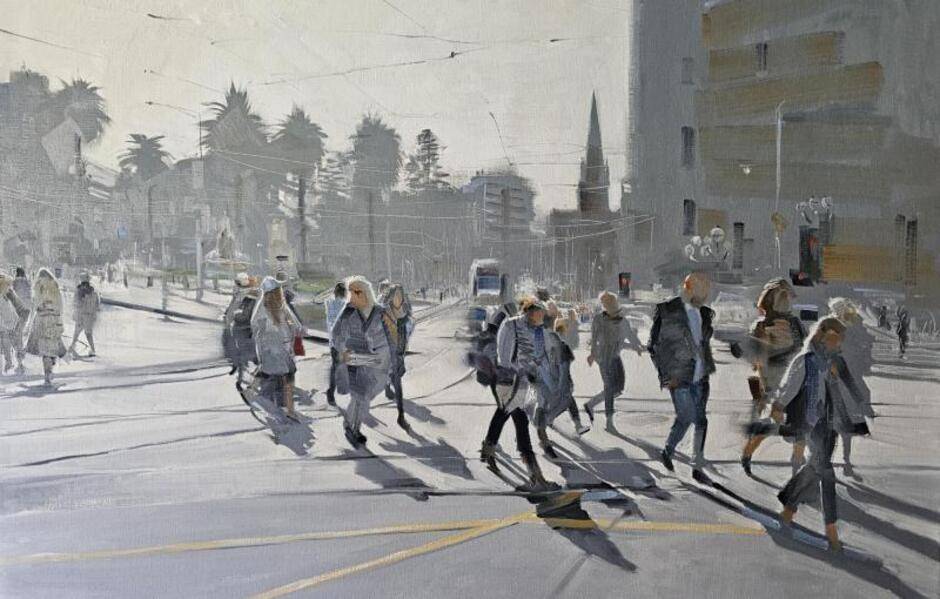 Silver Morning - Melbourne Cbd